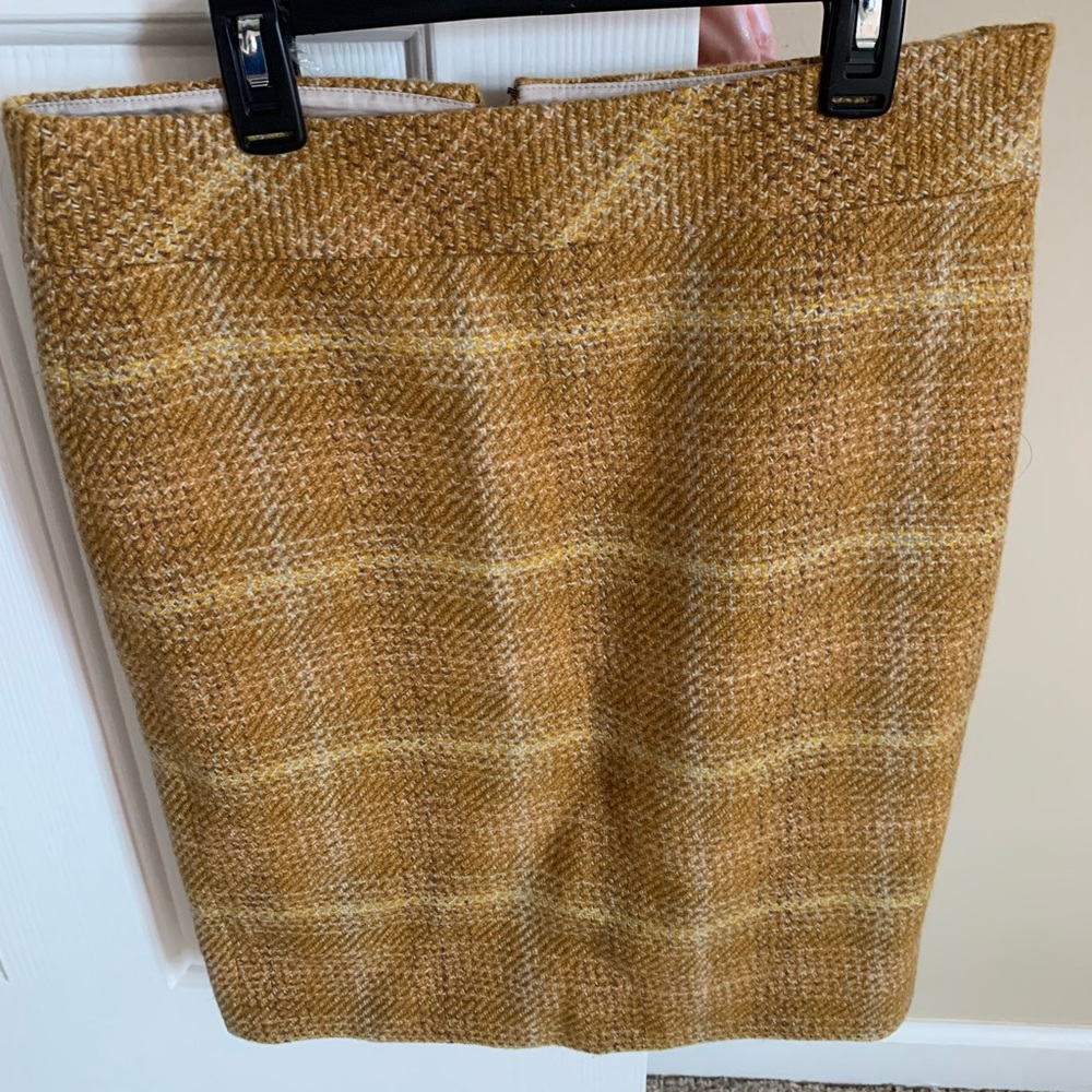 jcrew wool skirt size 6